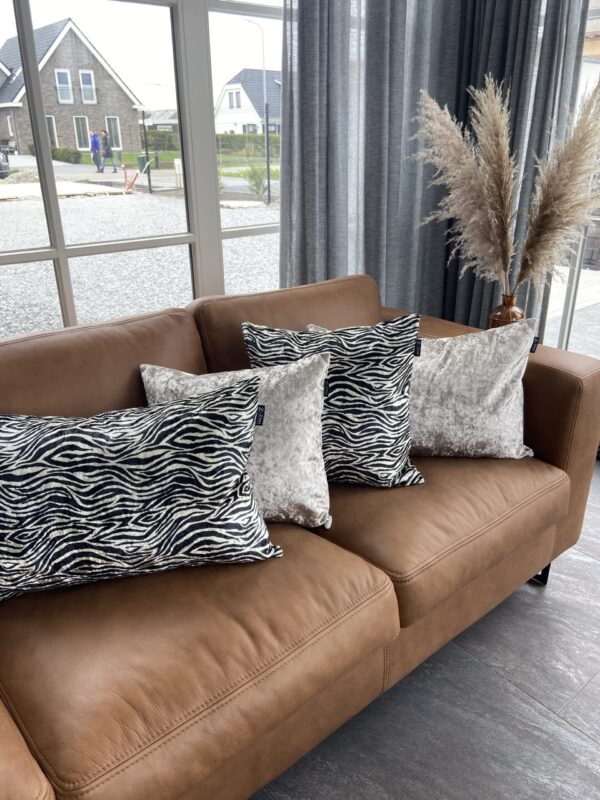 goud sierkussen zippi design luxe velvet