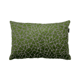 Mooi groen Turtle Green schildpad 3D print fluweel sierkussen